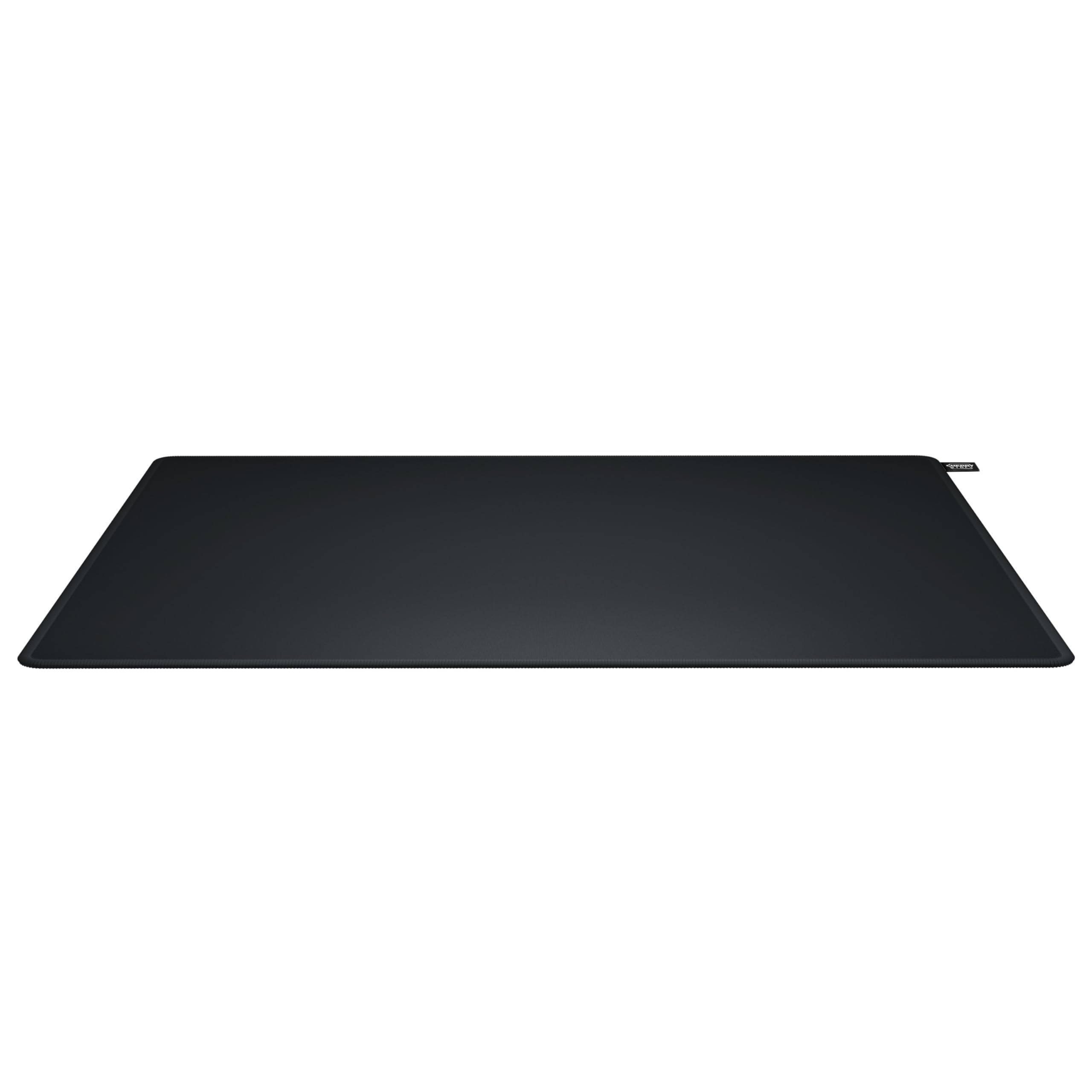 CHERRY XTRFY GP5, Podkładka pod mysz do gier M (320 x 270 x 3 mm), Gładka Podkładka Zapewniająca Precyzję, Przeszywane Krawędzie, Antypoślizgowa, Czarny