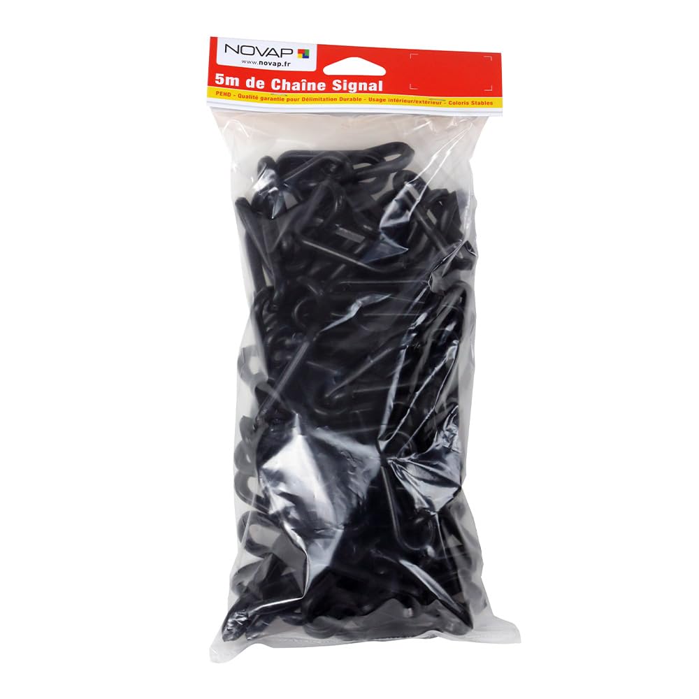 Chaîne Ø 6mm x 5m Noir en sac - SIGNAL - 1165397
