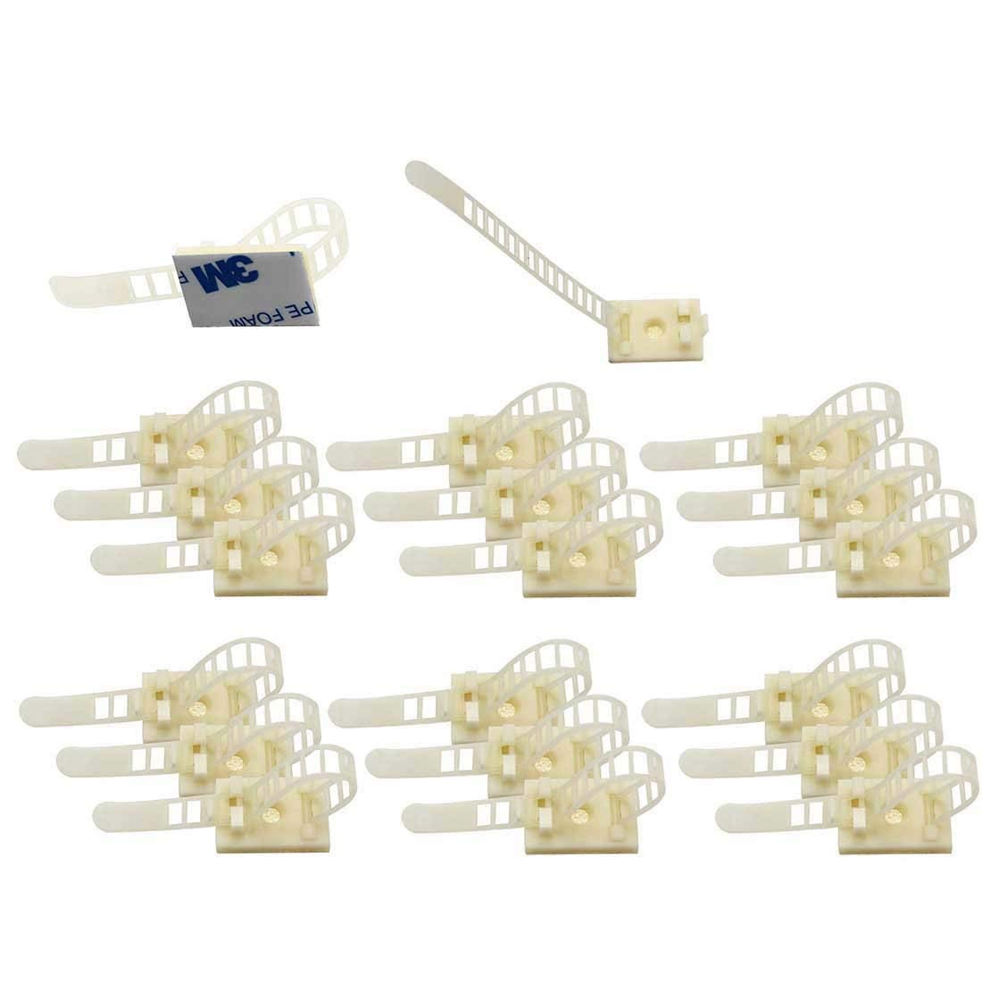 Buy Eiito Wire Clips Cables Clamps (100 PackWhite) Adjustable Self