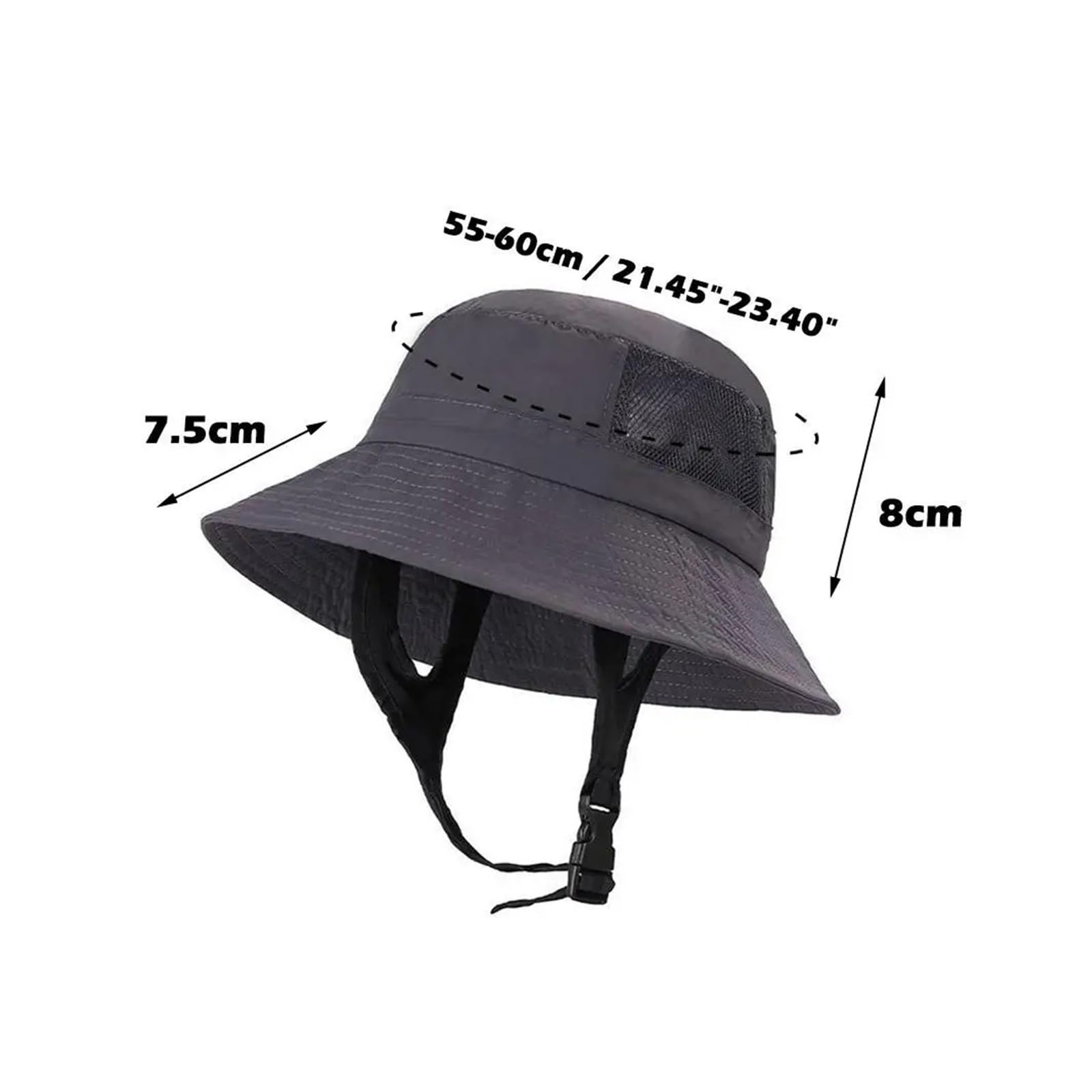 Cappello da Pescatore Cappello da Pescatore Surf Impermeabile | Protezione solare UPF Dry Outdoor Trekking Camping Beach Summer Pieghevole a tesa larga