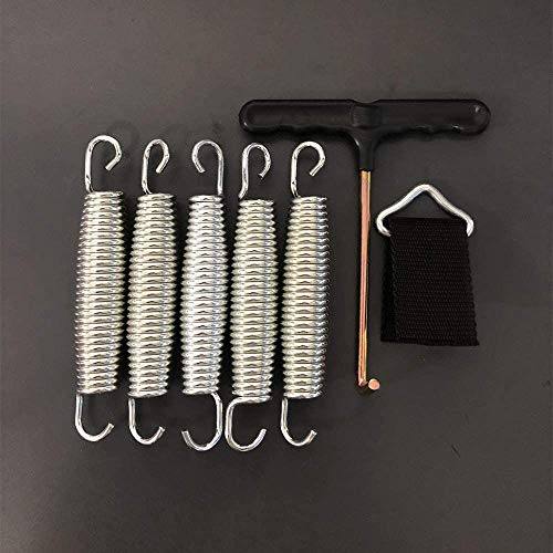 Muelle de repuesto para trampolín, accesorios para trampolín, gancho para trampolín (135 mm)