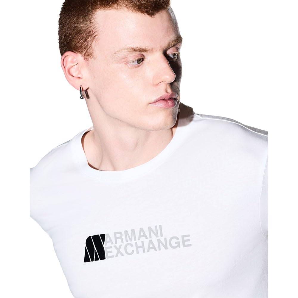 Armani Exchange T-Shirt Maniche Corte XM003094 AF21323 Bianco - 201232000008_XXL