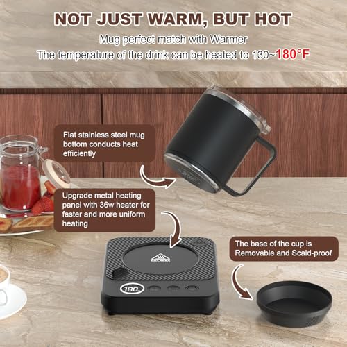 Felibeaco Smart Coffee Mug Warmer Set