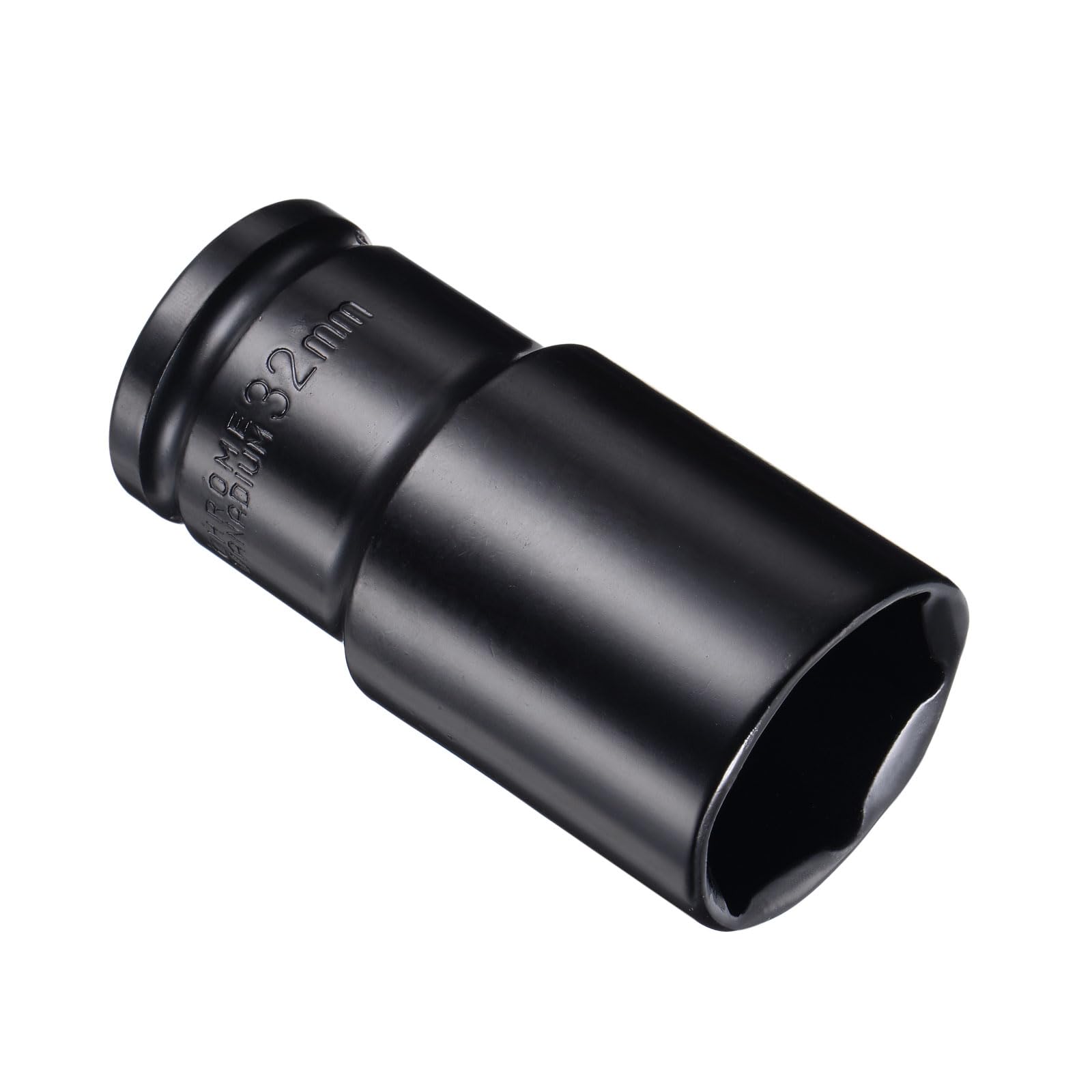 CoCud 6-Point Deep Impact Socket, 1/2-Inch Drive 32mm Socket, CR-V Steel Axle Nut Impact Socket