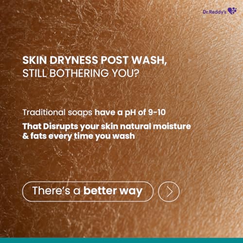 Image of Dr. Reddy's Venusia Hydrating Cleanser Syndet Bar | 100% soap-free, pH 5.5, Non-irritating, Hypoallergenic, PAMA-free | Enriched with Hydrating Glycerin, Shea Butter, Olive Oil, Avocado Oil & Jojoba Oil - 75g