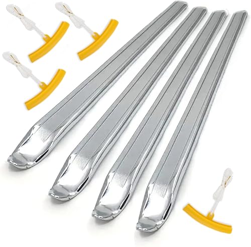 ASelected 9er-Set Montierhebel Motorrad, 30 cm Reifen Montiereisen aus Manganstahl, Montagehebel Reifenhebel Reifenentferner Montierstange Reparaturwerkzeuge für Autos, Motorrad und Fahrrad