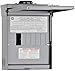 Square D by Schneider Electric Homeline 100 Amp Outdoor Main Lug Load Center, Circuit Breaker Box, 6-Space 12-Circuit, 120/240 VAC, UL Listed, Rainproof NEMA 3R Enclosure (HOM612L100RBCP)