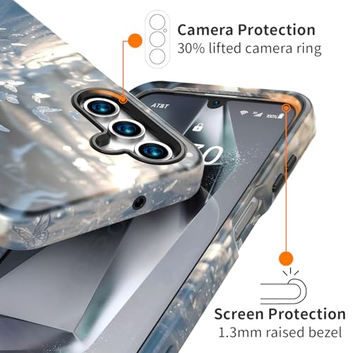 Coque Samsung A16 légère protection intégrale design papillon