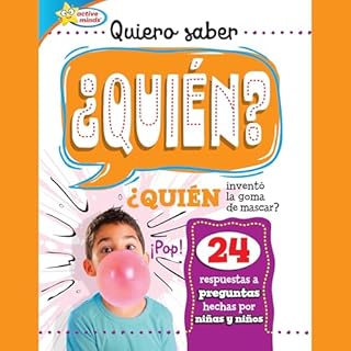 Diseño de la portada del título Quiero saber &iquest;QUI&Eacute;N?