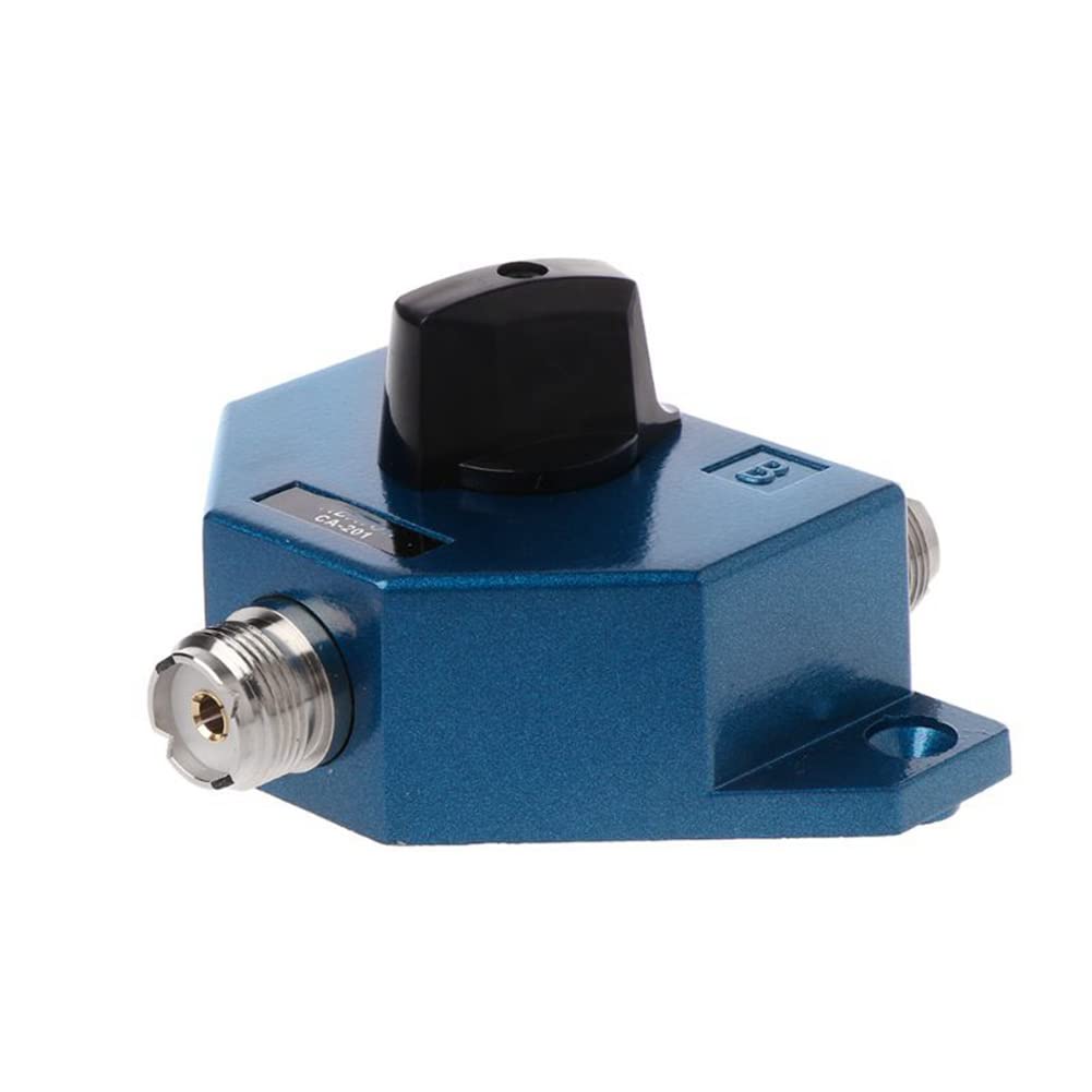CA-201 Conmutador de Antena UHF Manual Antena Conector Hembra Adaptador Convertidor CB Antena de Radio Conmutador Coaxial Y98A