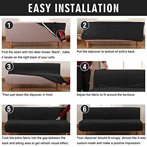 Mingfuxin Armless Sofa Bed Covers - Image 3