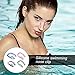 HZONGMINGZT 8 Pieces Silicone Waterproof Swimming Nose Clips Reusable Swimming Nose Plug for Adults Water Sports Pool (4 Colors)