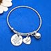 Stepmother Gift Appreciation Stepmom Bracelet Wedding Gift for Step Mom Thank You Gift Bangle Thank You for Loving My Dad Adjustable Bracelet Birthday Christmas Thanksgiving Day Mothers Day Gifts