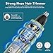 ETENTOUS LED Nasenhaartrimmer 3 in 1 Ohrhaarschneider augenbrauen trimmer Wiederaufladbar mit...