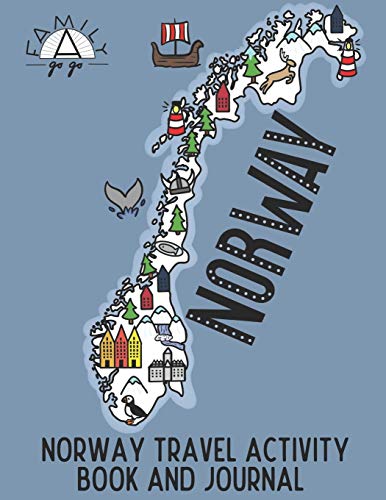 Norway Travel Activity Book and Journal: For Kids!