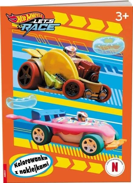 Hot Wheels. Libro da colorare con adesivi