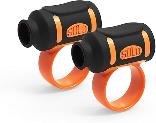 Miniatura 2 de Baquetas auxiliares con control de baquetas antideslizantes para principiantes (5# negro)