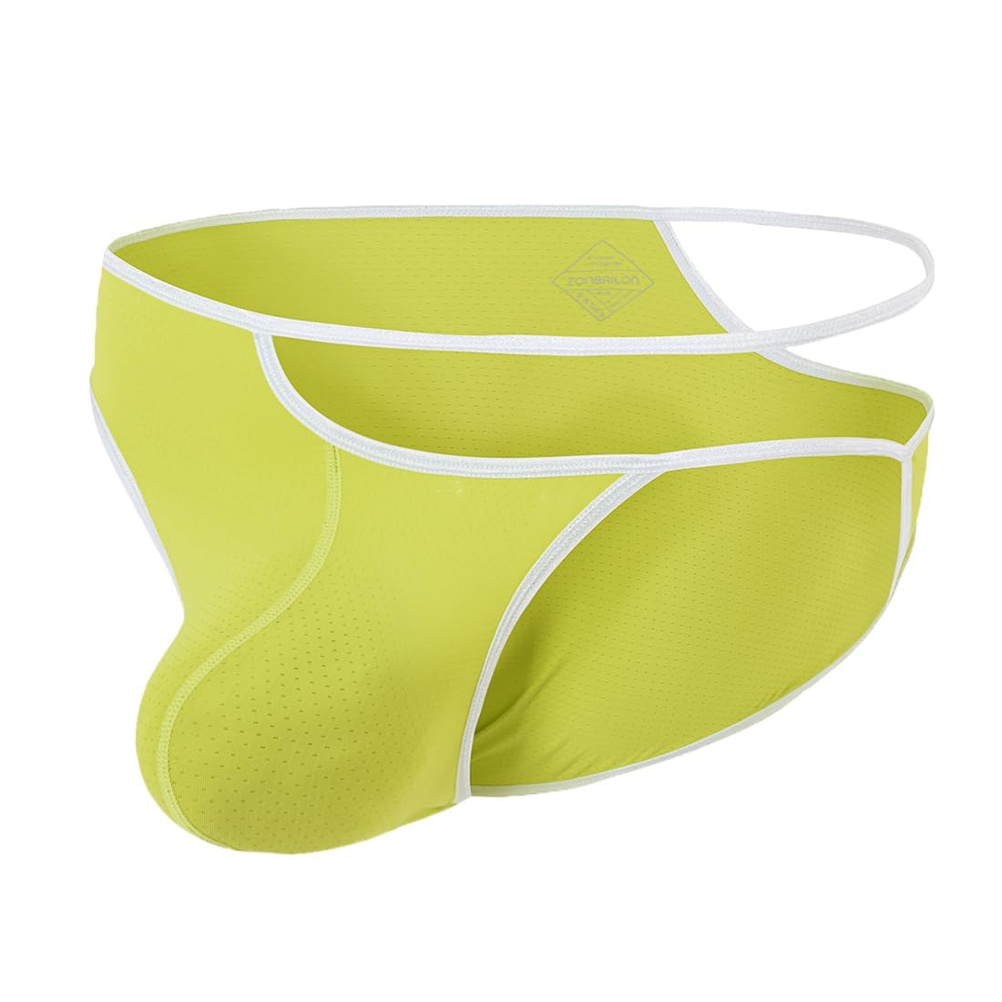 JINSHI Men's Tagless Briefs,Micro Mesh Underwear Briefs,Soft And Breathable Sexy Belt-Cord Underwear For Men