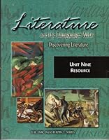 Literature and the Language Arts Unit 9 Resource 0821920693 Book Cover