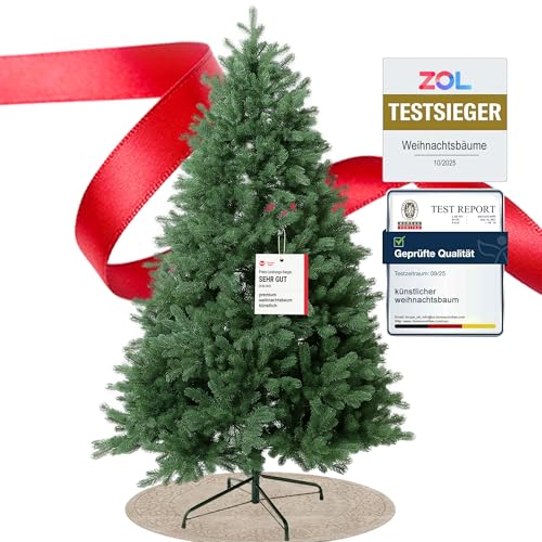 EVGN Künstlicher Weihnachtsbaum 240 cm – 100% Spritzguss PE...