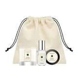 London Mellow & Spirited Mini Luxuries Trio - English Pear & Freesia Cologne - Wood Sage & Sea Salt Body Cream - Lime Basil & Mandarin Candle - Travel Size