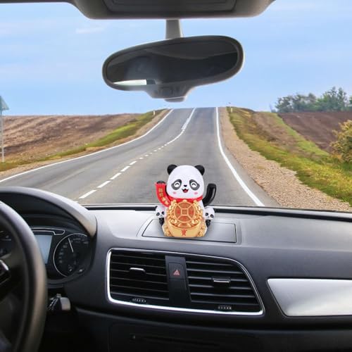 Figurilla Solar de Panda Ciciglow para Decoración miniatura 6