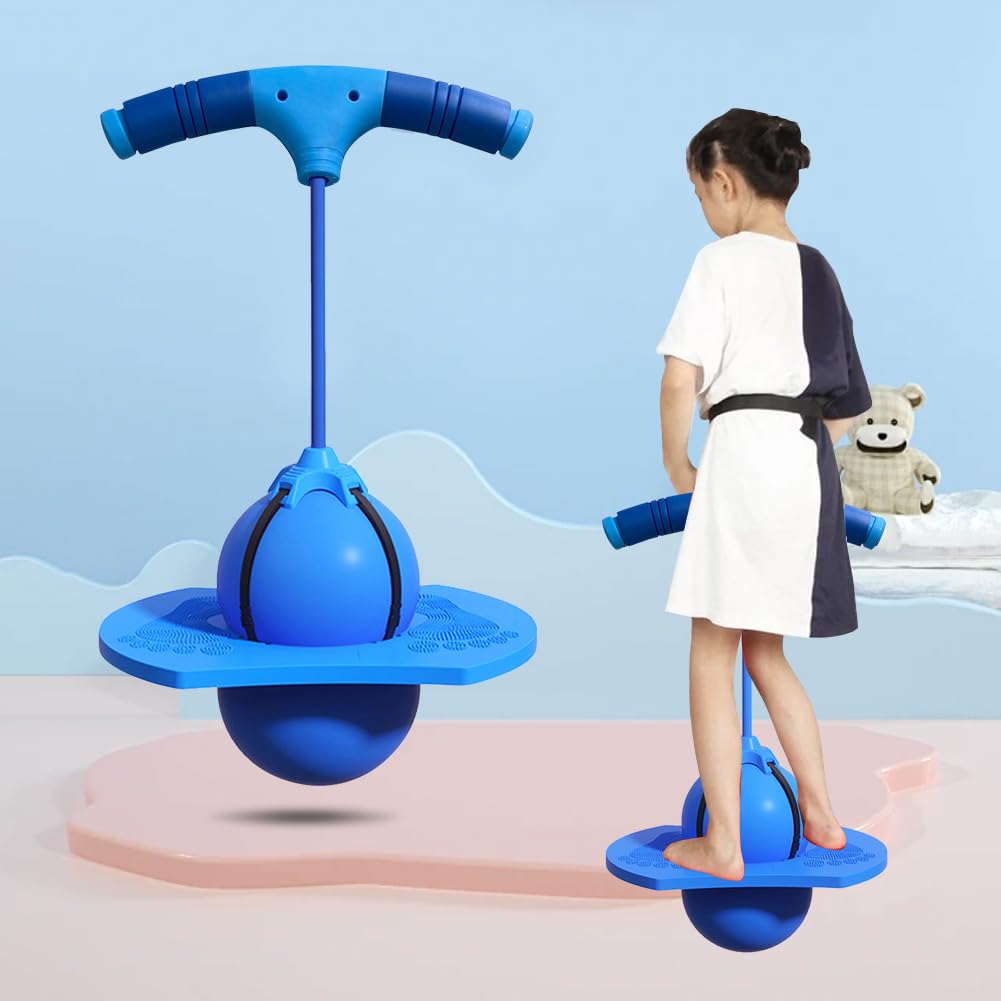 Pogo Jumper z uchwytem i pompką Bounce Jump Trick Board do