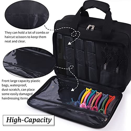 Hair Dryer Bag Barber Carrying Case Barber Tool Bag Hairstylist Traveling Case Hairdressing Tool Storage Case Cosmetology Organize Hair Salon Equipment Blow Dryer3