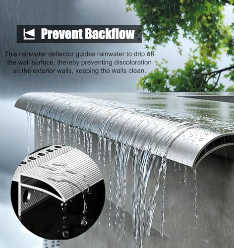Canaletas de aluminio para lluvia 18 Imagen adicional