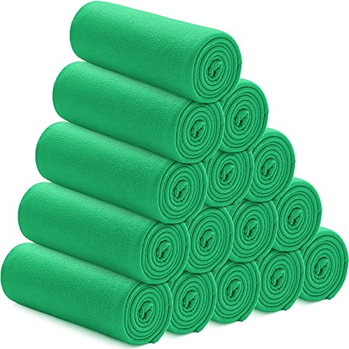 15 Pack Polar Fleece Blanket Bulk 50 x 60 Inch Fleece Throw Blankets