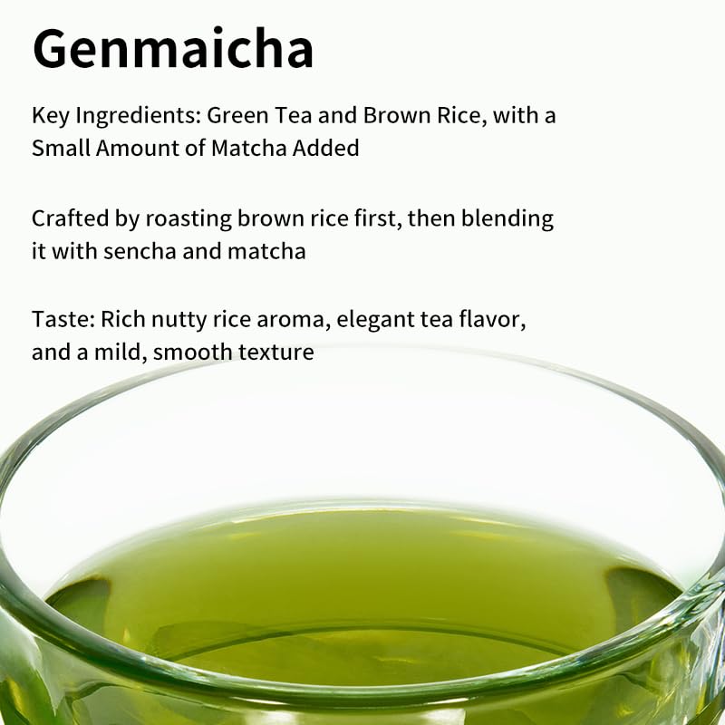 Miniatura 3 de Uji Té Verde hojas Sencha (Genmaicha)