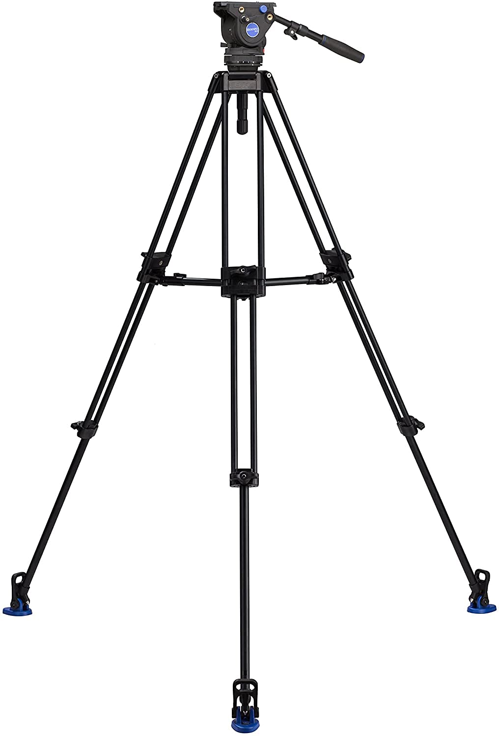 Amazon.com : Benro BV4 Pro Twin Leg Aluminum Video Tripod Kit