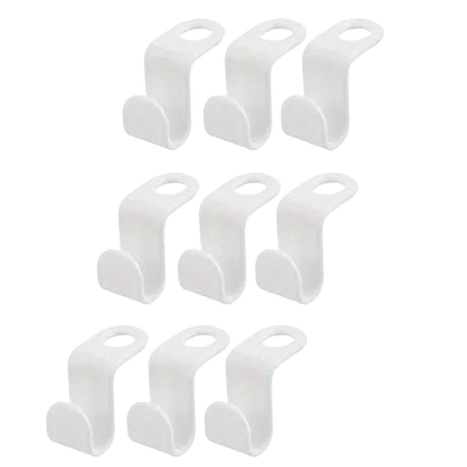 Clothes Hanger Connector Hooks 100pcs Cascading Hangers for Closet Organization and Space Saving Heavy Duty Clothes Hanger Connector Hooks for Wardrobe Storage(White)