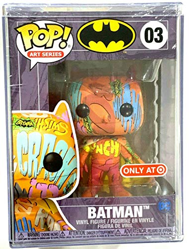 Fko Funkopop Art Series #03 Batman Target Exclusive With Hard Stack Protector