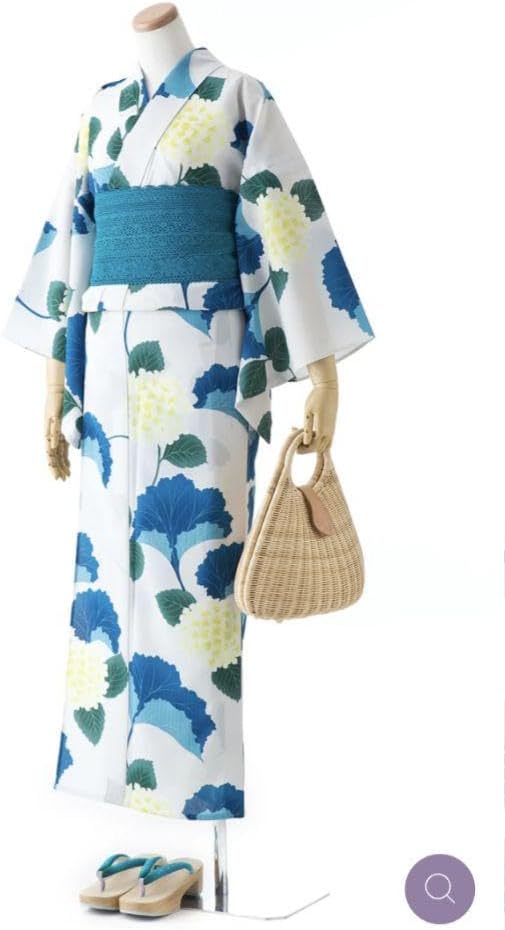 未使用 撫松庵 高級浴衣 セオアルファ 洗える浴衣 夏着物 52,800円