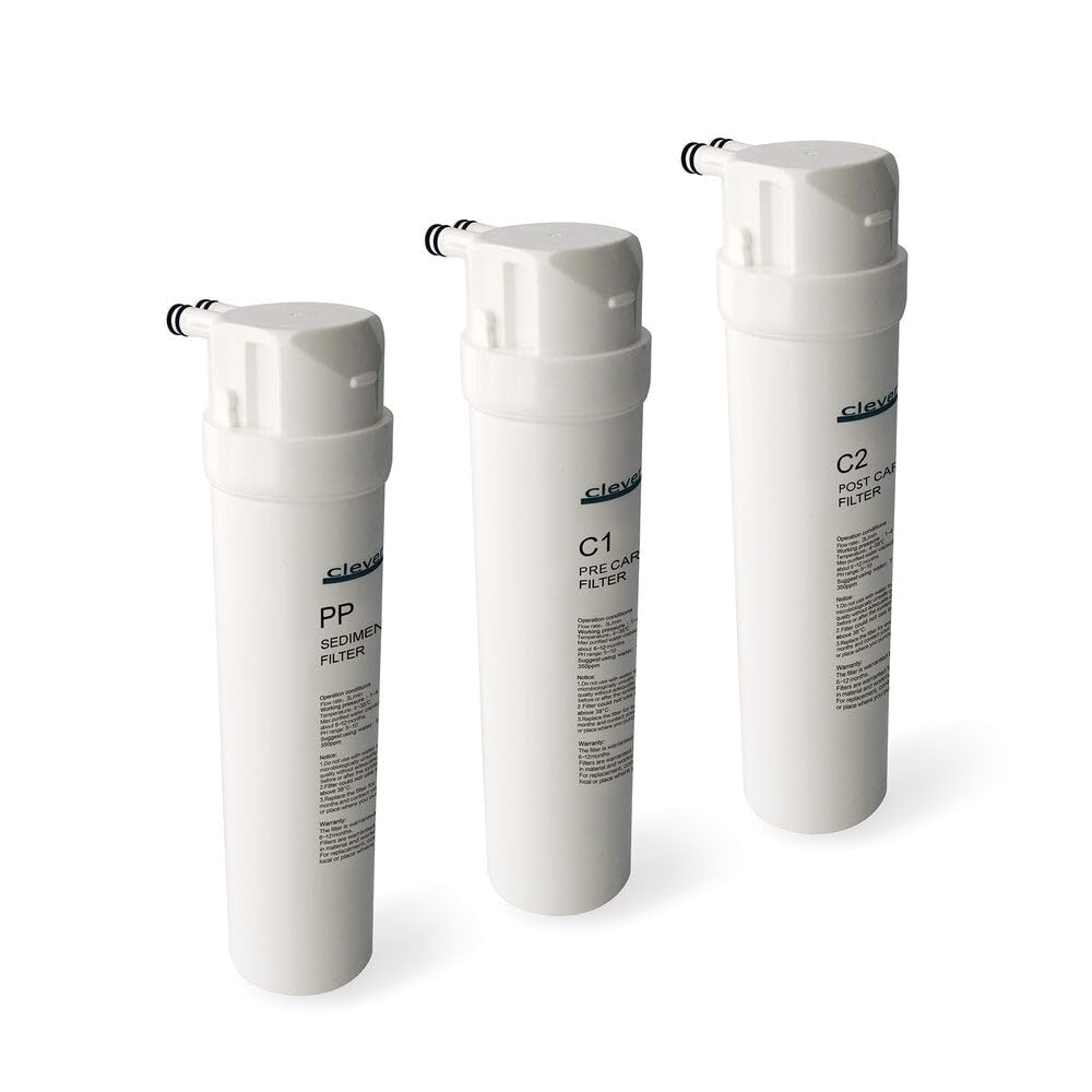 CLEVER 61535 PURE Pack Cartuchos Ultrafiltración PP C1 C2