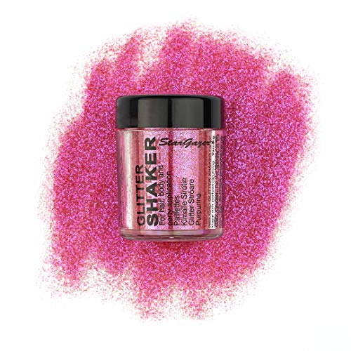 Stargazer Glitter Shaker, Maquillaje de ojos con brillos (Tono rosa) - 1 unidad