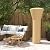 Giantex Patio Heater Cover, Waterproof Outdoor Stand-up Heater Cover w/ Zipper & Storage Bag, Dustproof, Wind-resistant, Sun-proof Propane Heater Cover, 87" H x 34" D x 19" B (Light Brown)