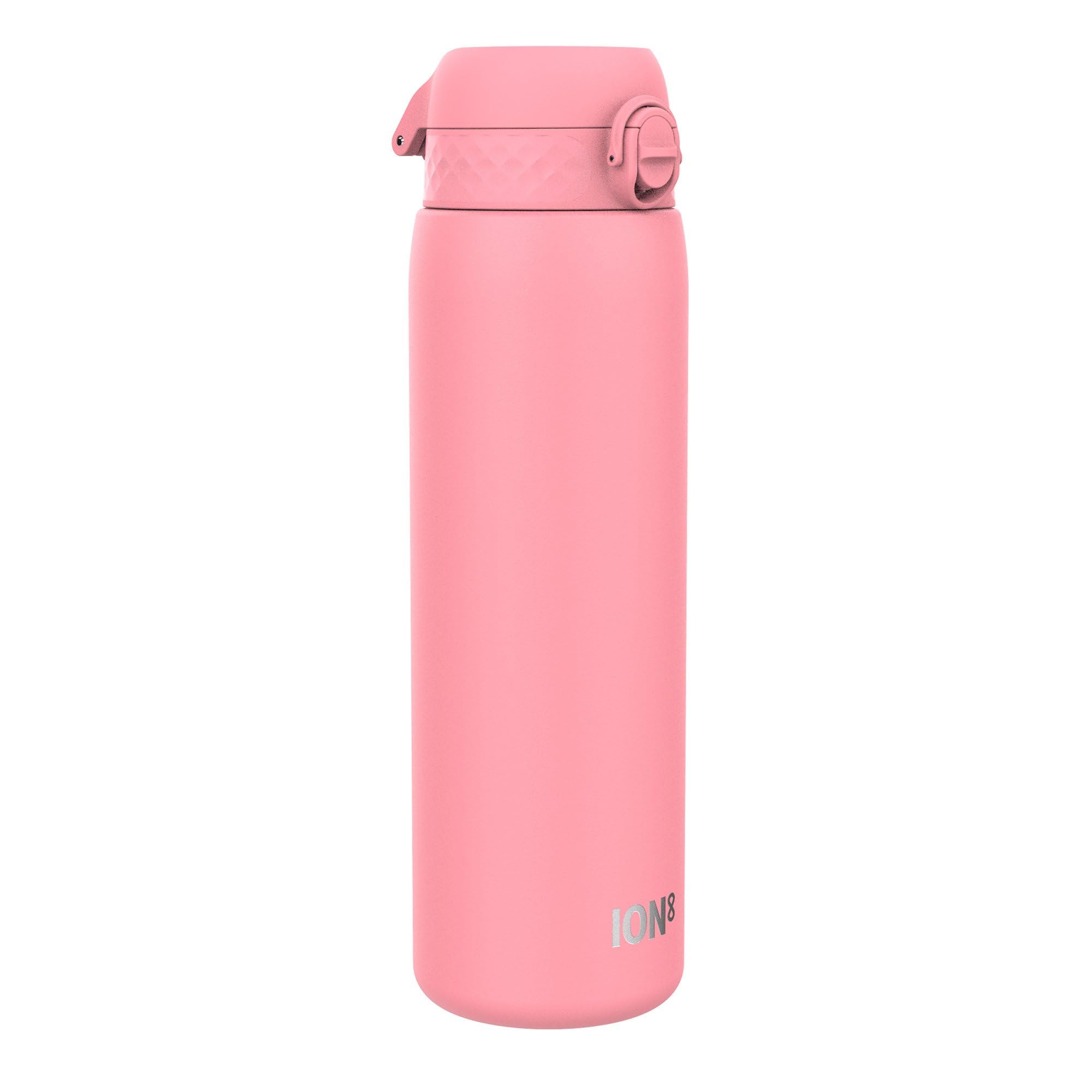 ION8 Gourde Isotherme 1 Litre, 920 ml, Anti-​Fuite, Facile à Ouvrir, Verrouillage Sécurisé, Lavable au Lave-​Vaisselle, Acier Inoxydable, Isolation Sous Vide, Idéale pour le Sport et le Yoga, Rose