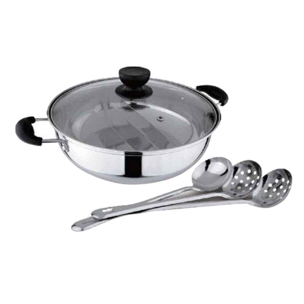 Tayama TG-28C Hot Pot, 11 inches, Stainless Steel