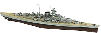 Amazon | モンモデル 1/700 ドイツ海軍 戦艦 ビスマルク 色分け