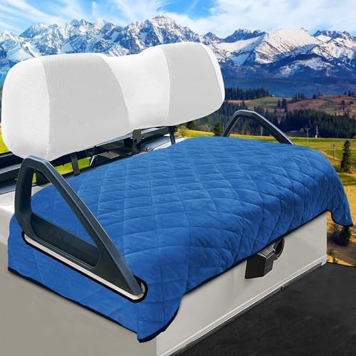 Yokyhom Thickened Short Plush Golf Cart Seat Towel Blanket