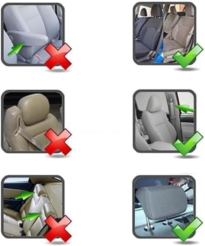 Car Seat Cover Sets for Ford Fusion 2013 2013 2014 2015 2016 2017 2018 2019 2020,Front Rear Covers Protector Waterproof Breathable Comfortable Full Surround Kit Airbag Compatible Accessories