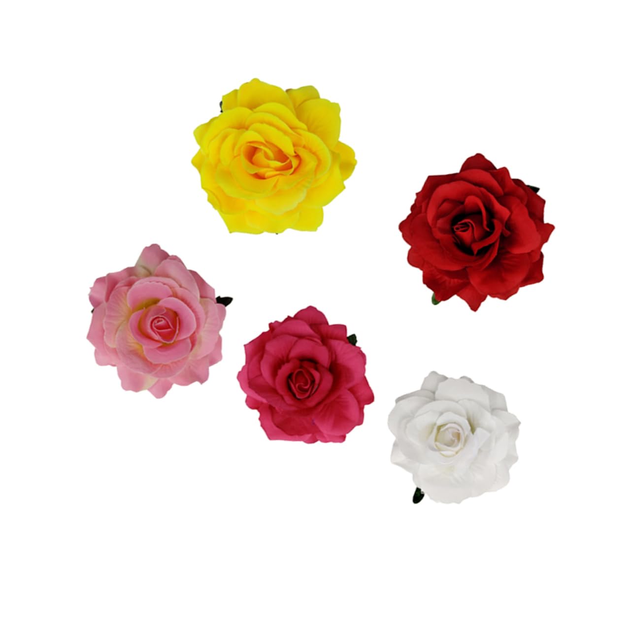 POPETPOP 15piezas Horquillas De Flores Simulación Para Mujeres Accesorios De Pelo Duales Para De Playa y