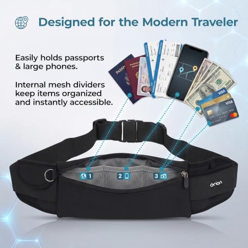 The Belt of Orion Slim Travel Money Belt