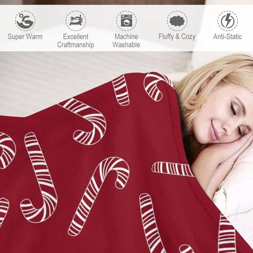 Christmas-Throw-Blanket-Red-Christmas-Cane-Merry-Christmas-Blanket-for-Couch-Sofa-Bed-Soft-Cozy-Cute-Funny-Cartoon-Flannel-Blanket-Gift-for-Christmas-Decor-50×60-inches Christmas Throw Blanket Red Christmas Cane Merry Christmas Blanket for Couch Sofa Bed Soft Cozy Cute Funny Cartoon Flannel Blanket Gift for Christmas Decor 50×60 inches