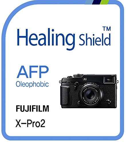 Healingshield �X�L���V�[���t���ی�t�B���� Oleophobic AFP Clear Film for Fujifilm Camera X-Pro2 [2pcs]