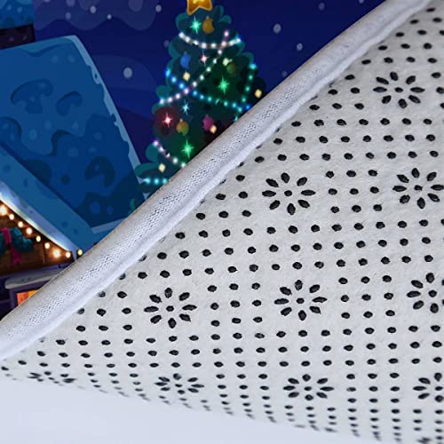 Badematten Set 3D 40x60 Weihnachten absorbierend 3-teiliges Badezimmerteppich-Set maschinenwaschbare weich badteppich… – Bild 7