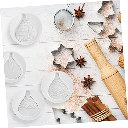 Set de 4 moldes para galletas y fondant SHOWERORO miniatura 6