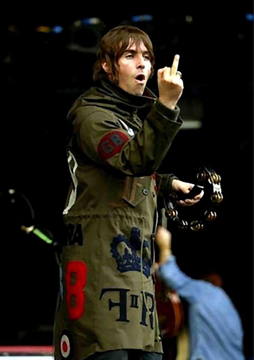 新品 oasis リアム FUCK YOU 中指 ライブ 煽り挑発 パーカー Amazon.co.jp: オアシス oasis リアム FUCK YOU 中指 モッズコート